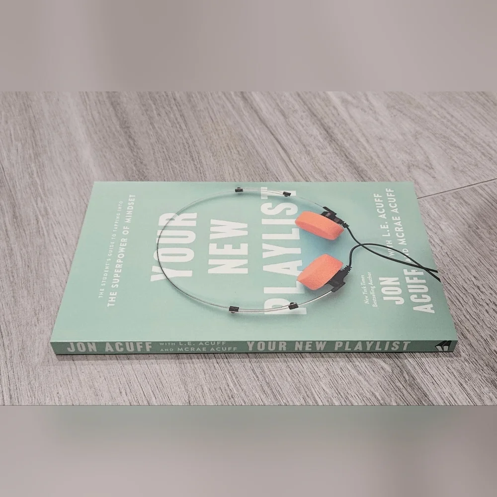 BOGO Your New Playlist Jon Acuff Paperback Book